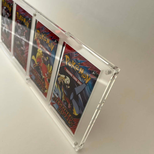 Akrylskydd till artset booster packs på collected.se 2