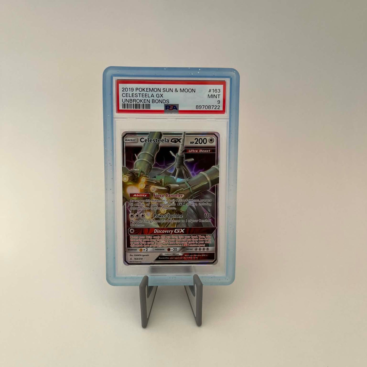 Tvåfärgad Slab Guard För PSA Graderade kort 2