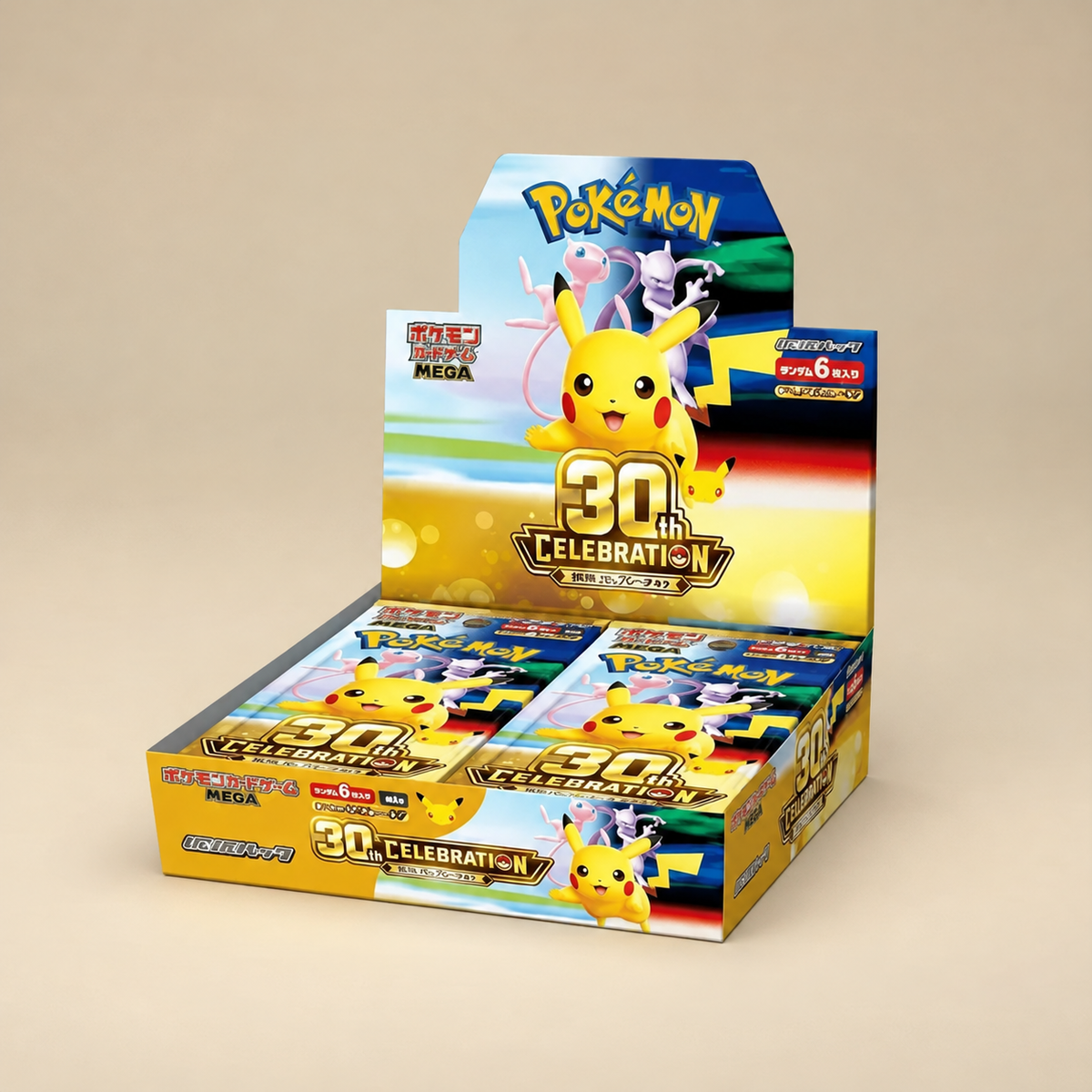 Pokémon TCG: 30th CELEBRATION Booster Box (Japansk) – M6A