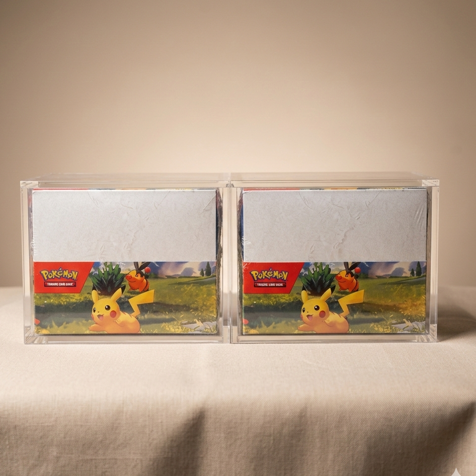 Akrylskydd Pokémon Mini Tin (10st) - Acrylic Display Case (LÄS)