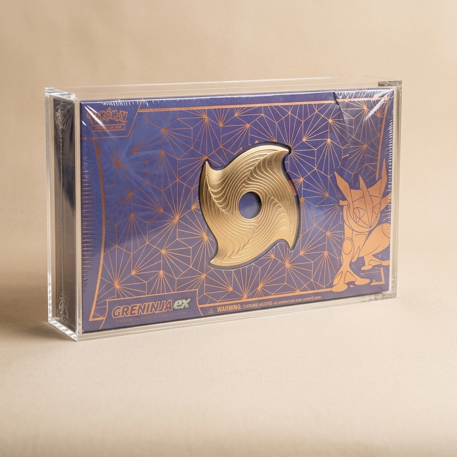 Akrylskydd Greninja Ex Ultra Premium Collection (UPC) - Acrylic Display Case (LÄS INFO)