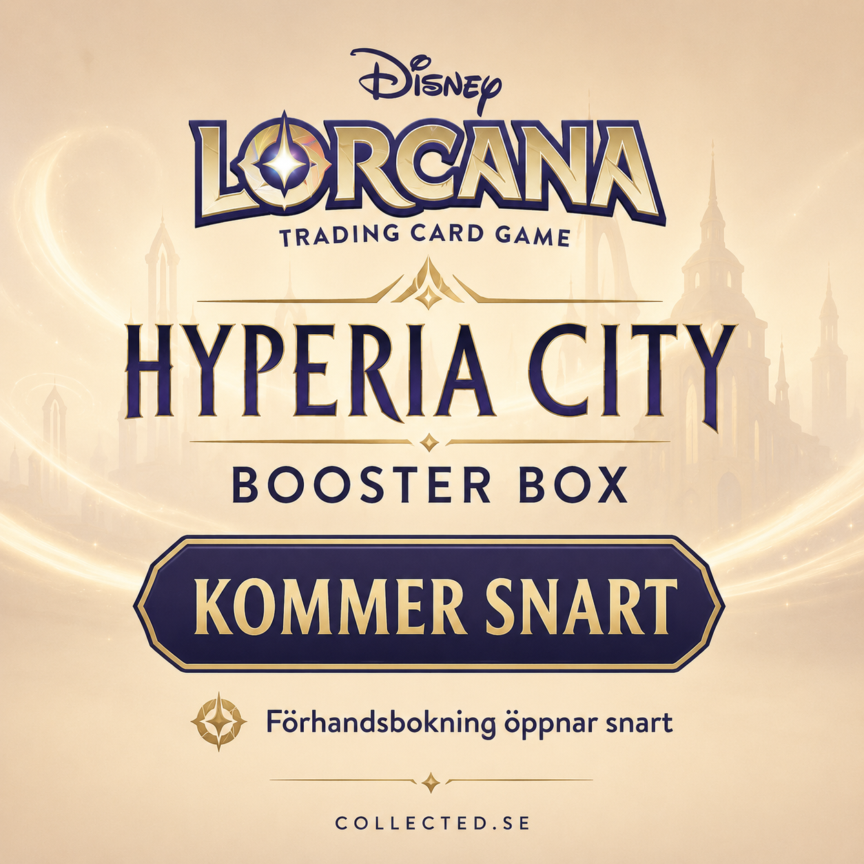 Disney Lorcana Hyperia City Booster Box Set 14 – engelsk version
