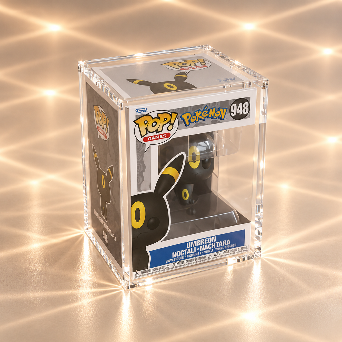 Funko Pop akrylskydd med 6mm tjocklek och UV skydd samt starka magneter