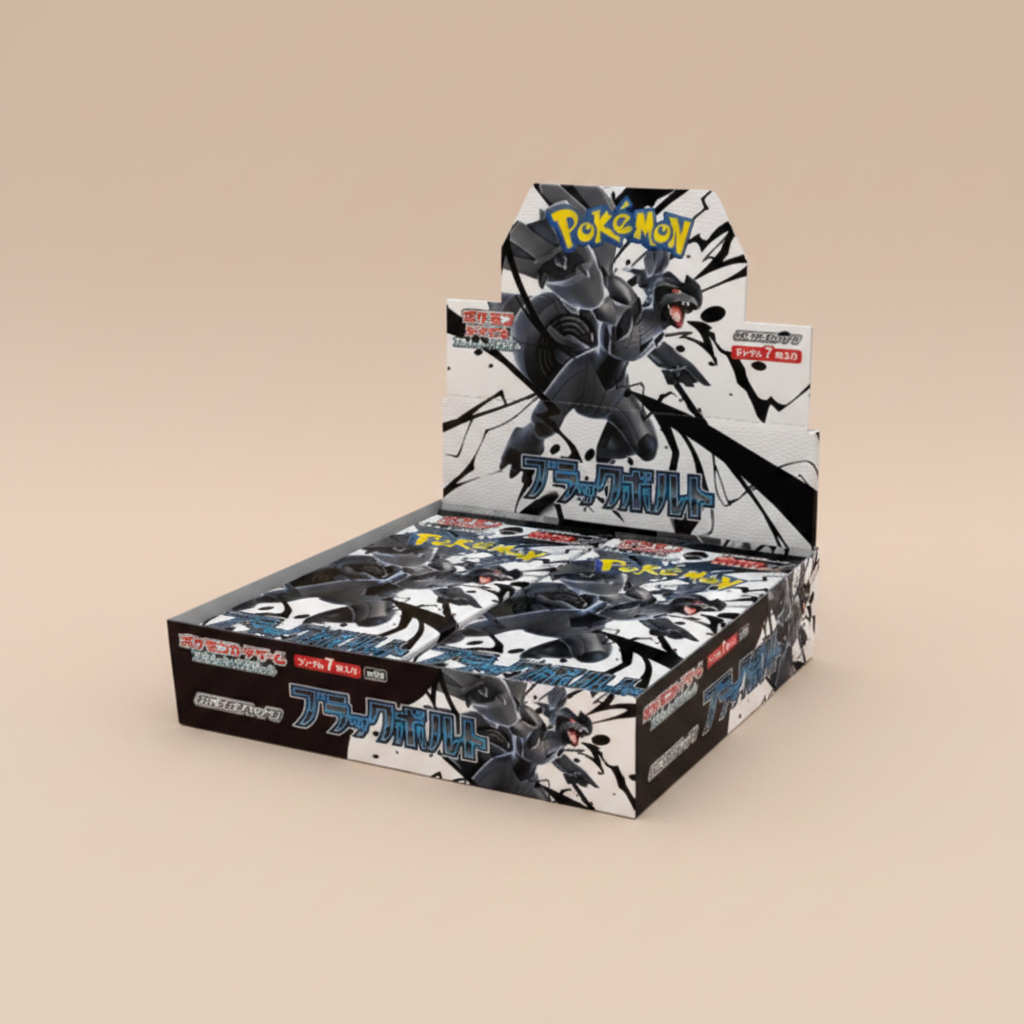 Pokémon TCG Black Bolt Booster Box SV11B japansk