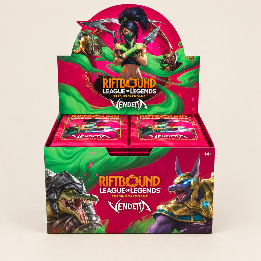 Riftbound Vendetta Booster Box – League of Legends TCG Set 4