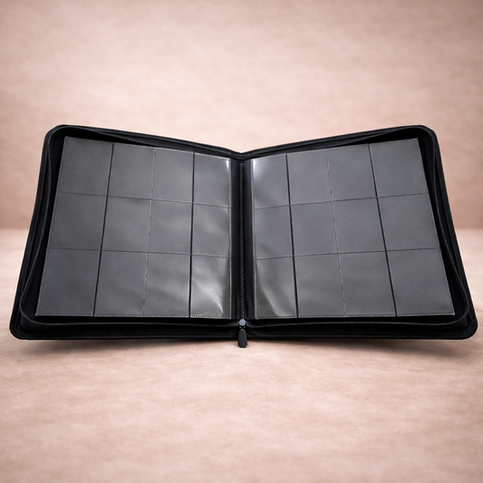 12-pocket toploader pärm / binder med Dragkedja / zipper side-loading - Perfekta för pokemon och TCG-cards 2