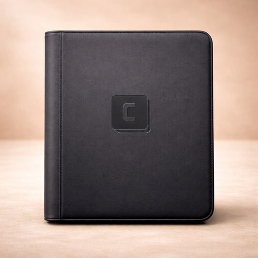 9-pocket Toploader Pärm / Binder med Dragkedja / Zipper side-loading - Utmärkt för pokemon och andra TCG-Cards