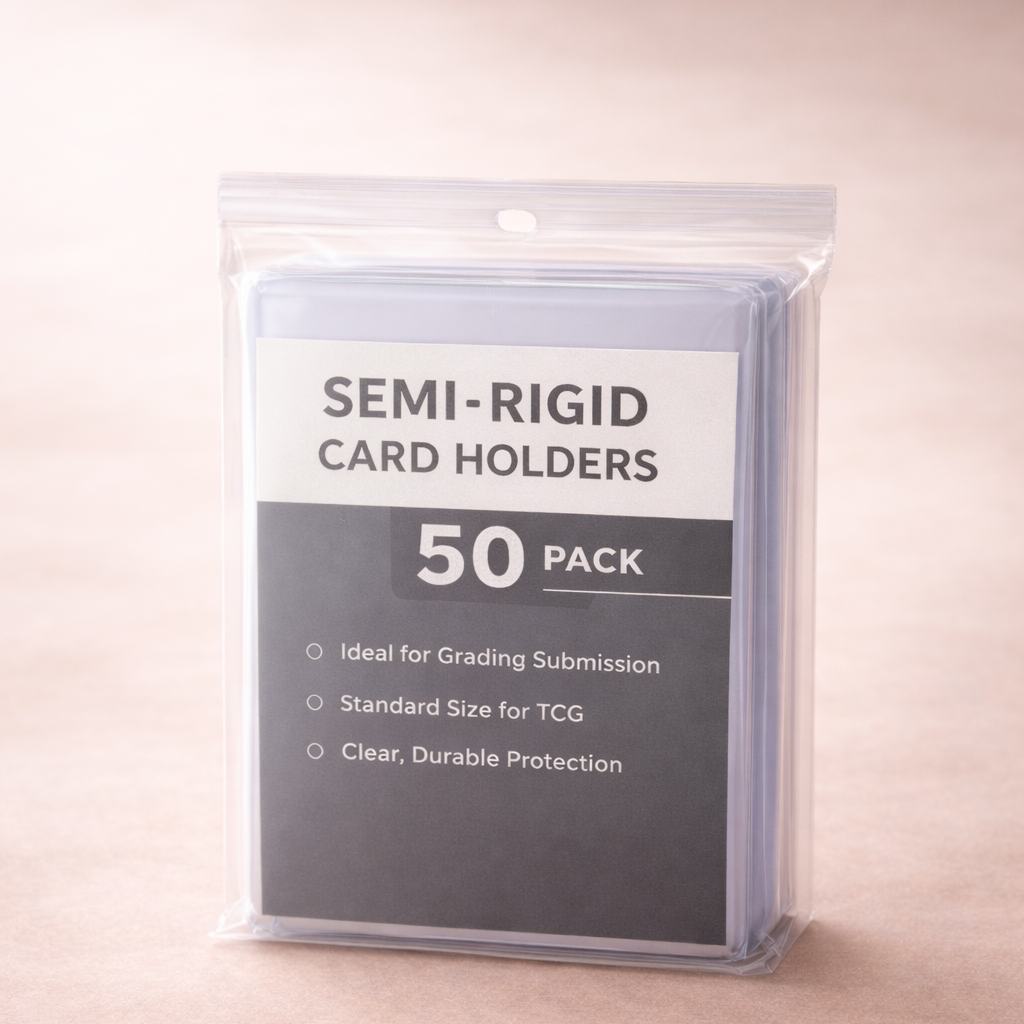 Demnächst erhältlich! – Halbstarre 50er-Packung – Für Bewertung und Einreichung