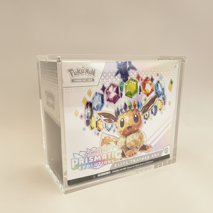 Pokémon Elite Trainer Box (ETB) - Acrylic Display Case