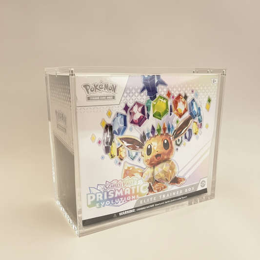 Pokémon Elite Trainer Box (ETB) - Acrylic Display Case
