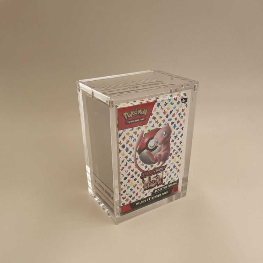 Pokémon Booster-Bundle (6er-Pack) – Acryl-Displaybox