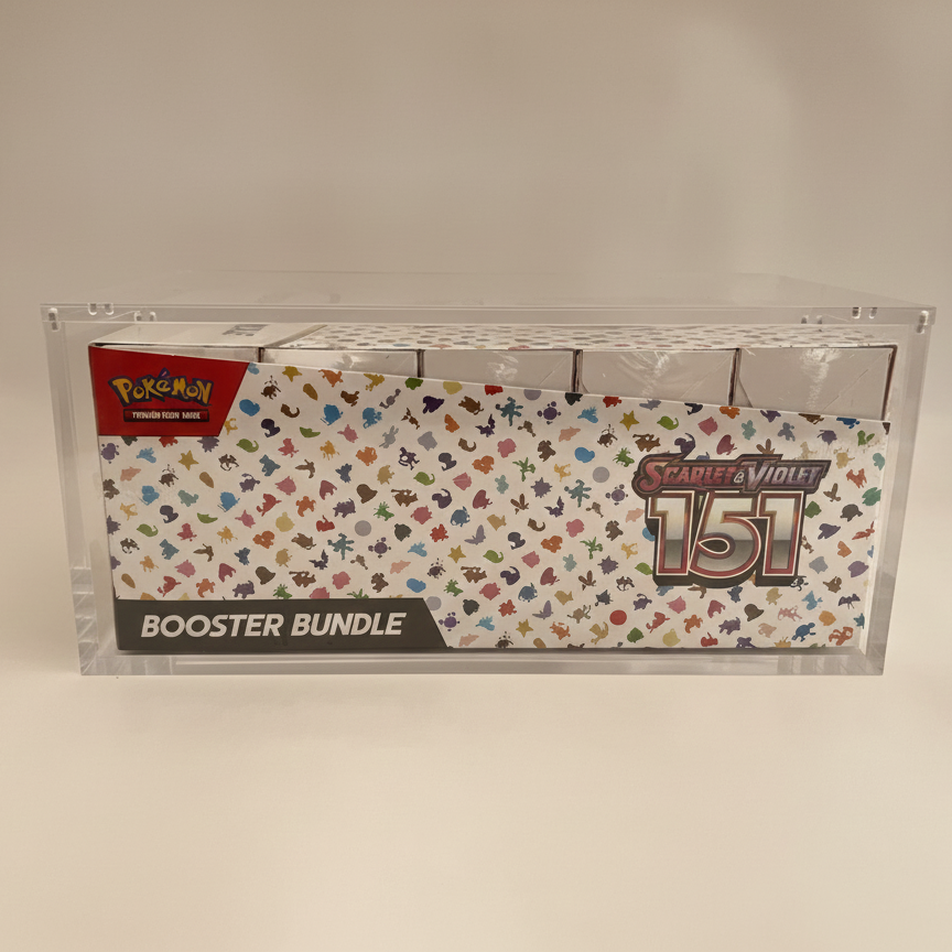 Booster Bundles Case - Acrylic Display Case