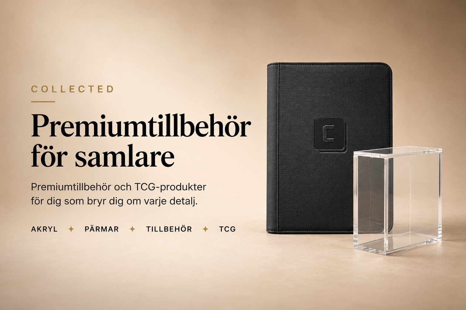 Herobanner till framsidan på collected.se