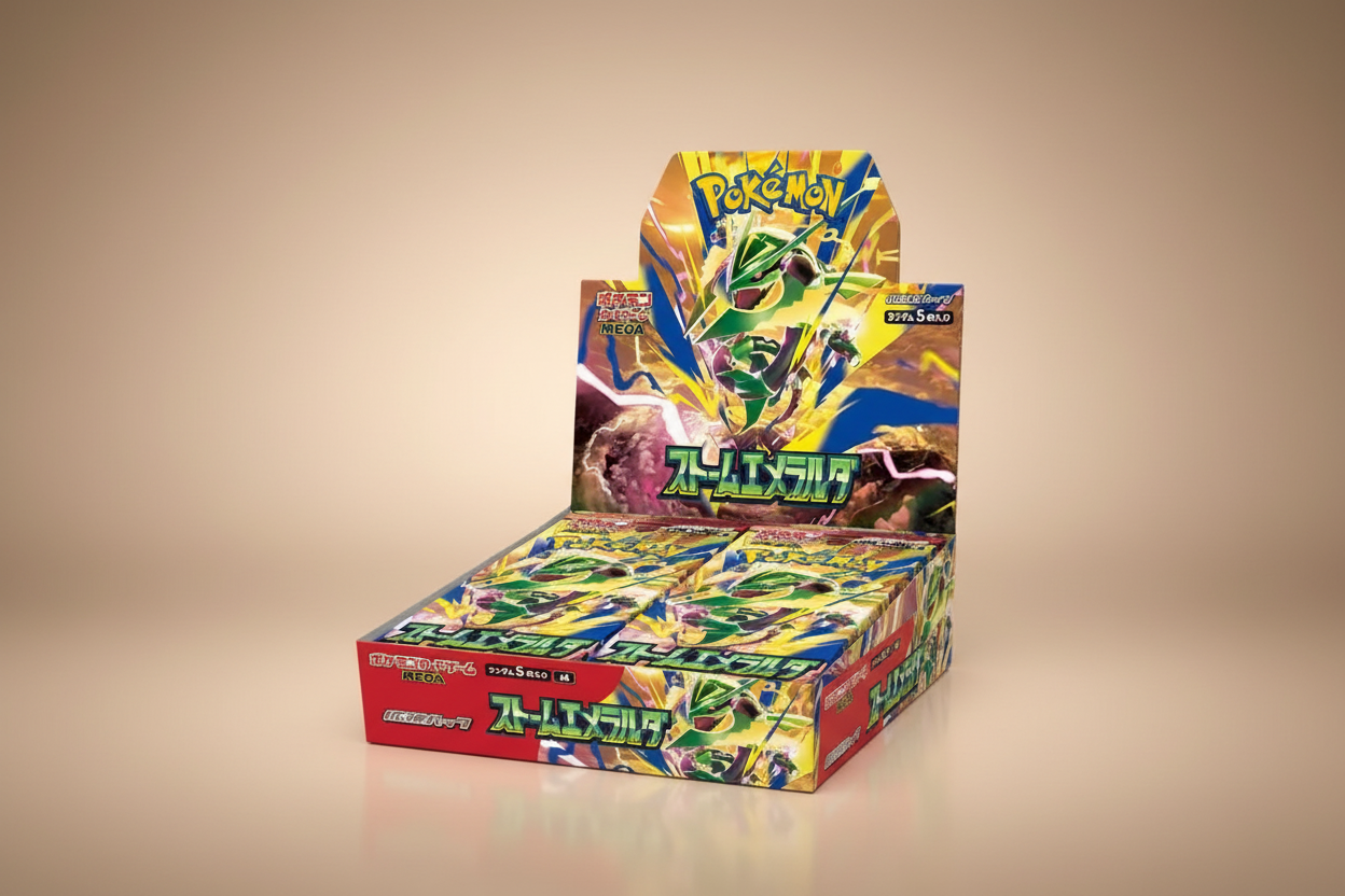 [FÖRHANDSBOKNING] Pokémon TCG: Storm Emerald Booster Box - 30 Packs (Japansk)