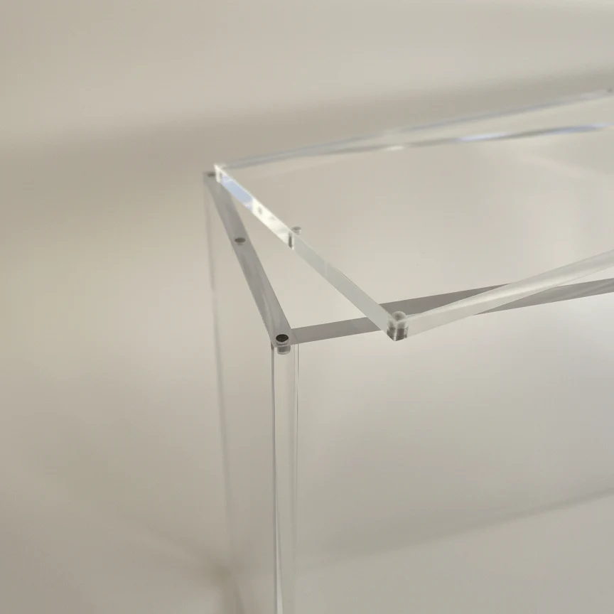 Magnetlock för akrylskydd till Pokémon Mega Charizard Ultra-Premium Collection (UPC) – 6 mm UV-skydd med 8st magneter