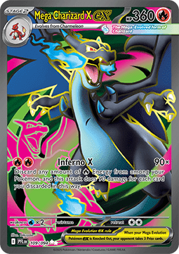 Mega Charizard X ex (PFL 109) - Ultra Rare
