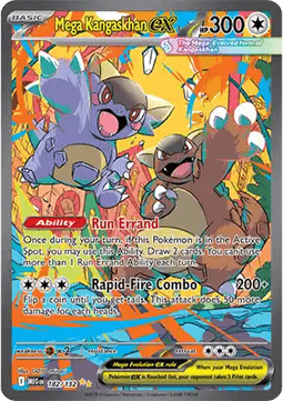 Mega Kangaskhan ex (MEG 182) - Special Illustration Rare