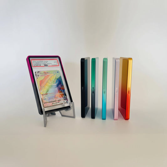 Metal Guards Till PSA Slabs - Två färgade med perfekt passform