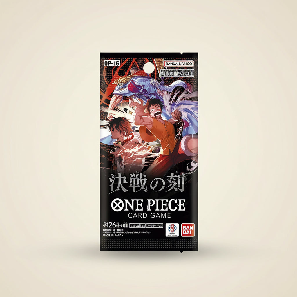 Japansk version av One Piece The Time of Battle Booster Pack OP16