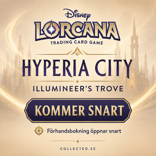 Disney Lorcana Hyperia City Illumineer's Trove Set 14 – engelsk version
