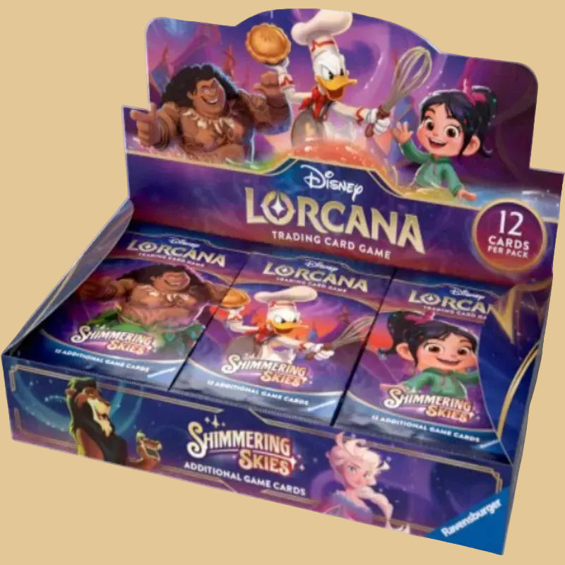 Disney Lorcana Shimmering Skies Booster Box Set 5