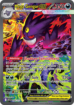 Mega Gengar ex (ASC 284) - Special Illustration Rare