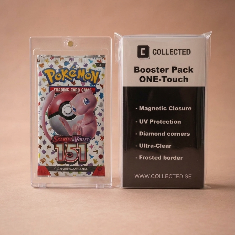 One Touch skydd till TCG Booster Packs - Mew - Collected.se