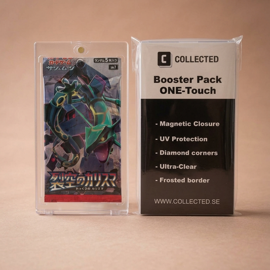 One Touch skydd till TCG Booster Packs - Rayquaza Japsnkt pack - Collected.se