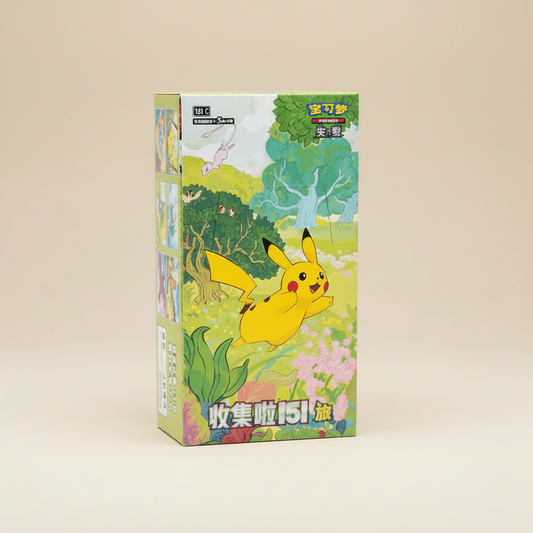 Pokémon Collect 151 Journey Booster Box 151C på förenklad kinesiska