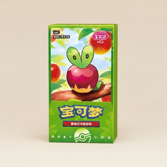 Pokémon Gem Pack Vol. 6 Booster Box CBB6C på förenklad kinesiska med Knapfel-design