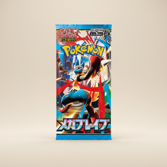 Pokémon TCG Mega Brave Booster Pack M1L japansk
