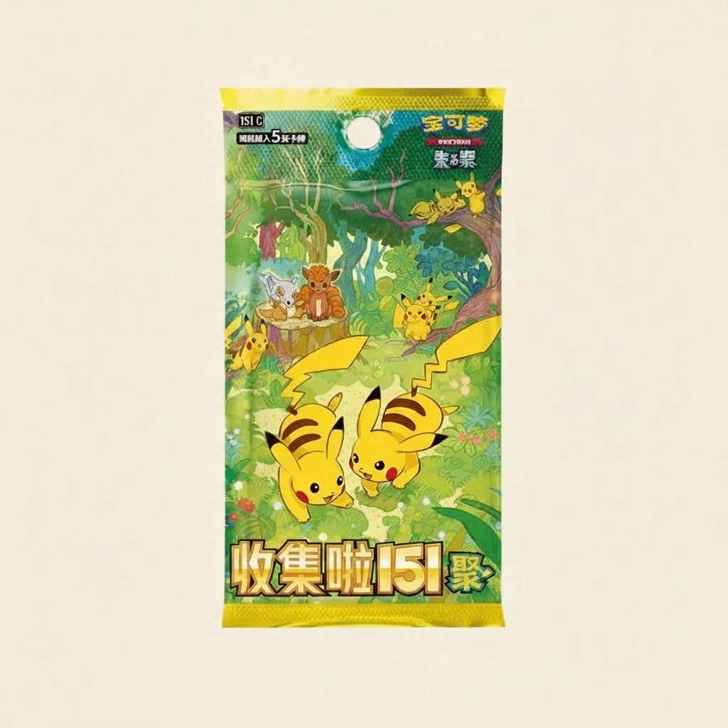 Pokémon TCG: 151 Gathering Booster Pack (Kinesisk) - 151C
