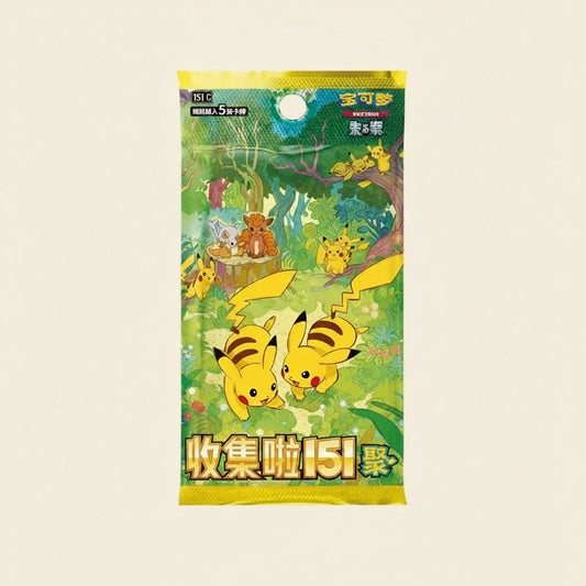 Pokémon TCG: 151 Gathering Booster Pack (Kinesisk) - 151C